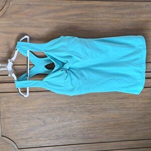 Garnet Hill, built in bra top, size L